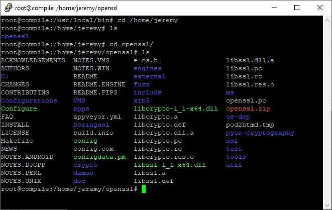 OpenSSL Folder